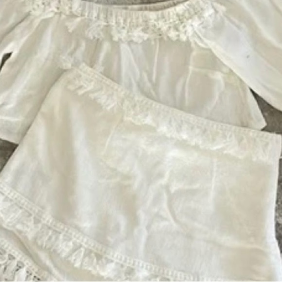 Skyler & Madison OFF WHITE MATCHING SET Small - Picture 7 of 10